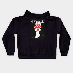 Retro Magazine Cover Kids Hoodie